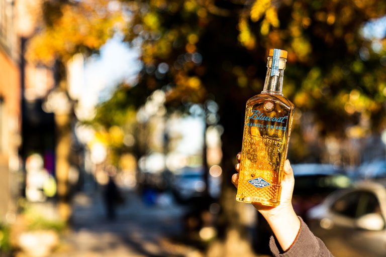Bluecoat American Dry Gin product photography
